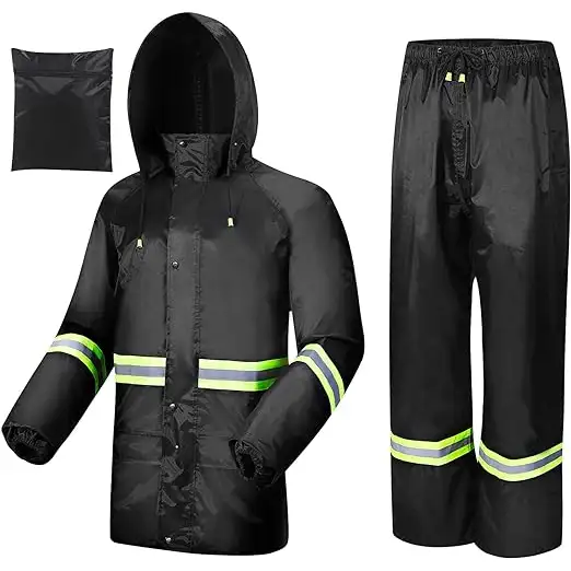 AMKsedom Rain Suits for Men Women Waterproof - 1